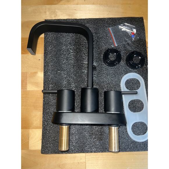 RKF Waterfall Swivel Spout Two-handle Centerset bathroom faucet - Picture 9 of 9